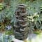 Glitzhome® 39.25" LED 9-Tier Cascading Rock Polyresin Outdoor Fountain